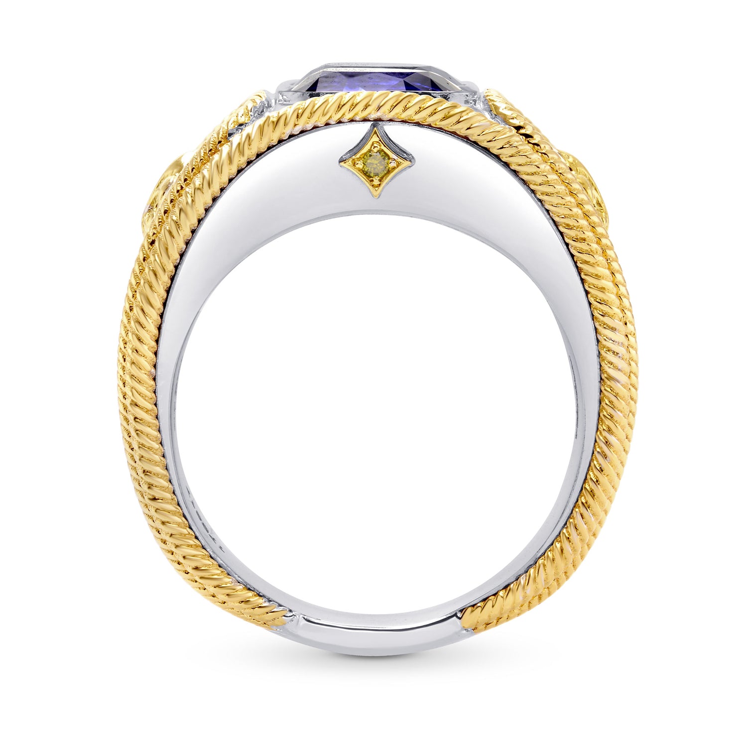 Fleur de Lis Men's Ring Setting - 5