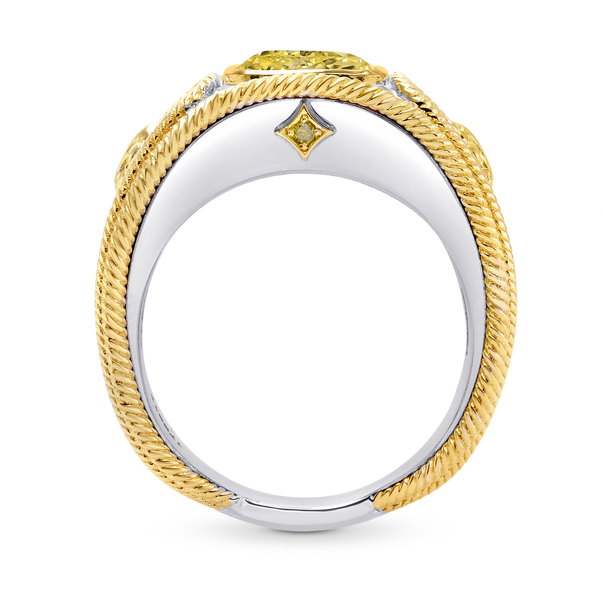 Fleur de Lis Men's Ring Setting - 2