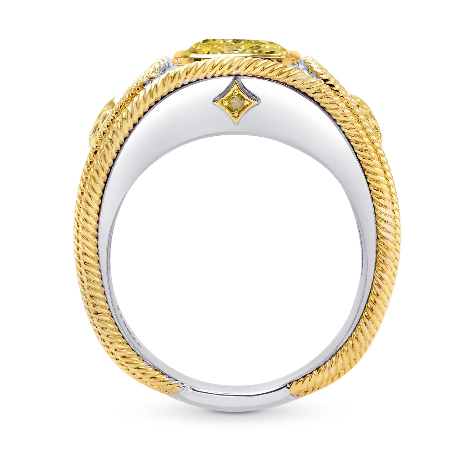 Fleur de Lis Men's Ring Setting - 2