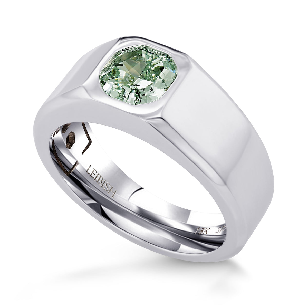 Classic Solitaire Men's Ring Setting - 3