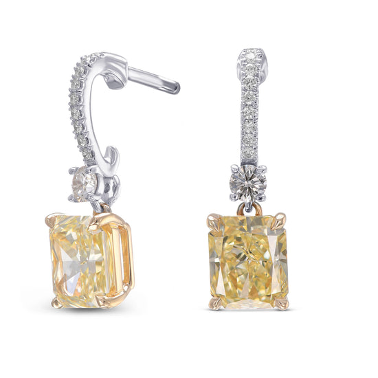 Diamond Drop Earring Settings - 2