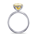 Heart Shape Undercarriage Solitaire Ring Setting - 4