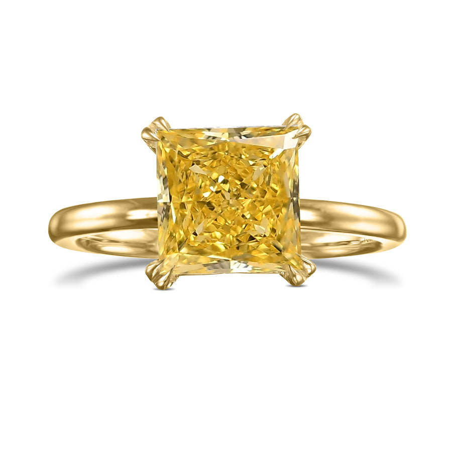 Heart Shape Undercarriage Solitaire Ring Setting
