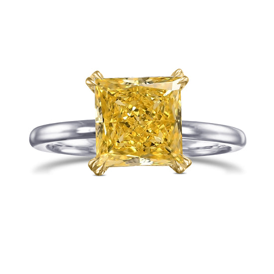 Heart Shape Undercarriage Solitaire Ring Setting - 5