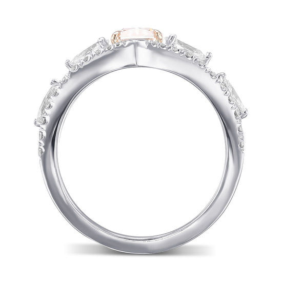 Couture Marquise, Pear and Brilliant Diamond Ring Setting - 2