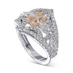 Couture Marquise, Pear and Brilliant Diamond Ring Setting - 3