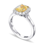 Classic Diamond Halo Ring Setting - 3