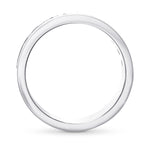 Round Fancy Yellow Diamond Band Ring