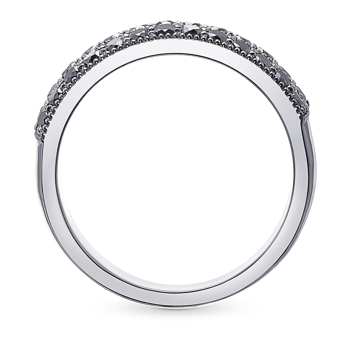 Black Diamond Pave Gent's Ring 