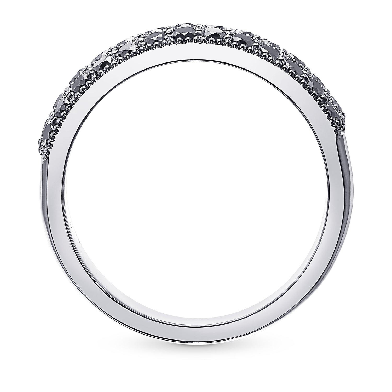 Black Diamond Pave Gent's Ring 