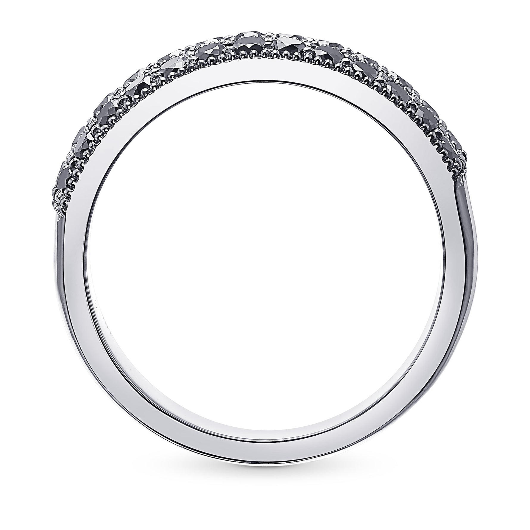 Black Diamond Pave Gent's Ring 