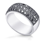 Black Diamond Pave Gent's Ring 