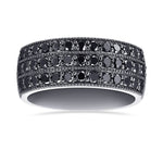Black Diamond Pave Gent's Ring 