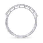 Fancy Light Pink Diamond Band 