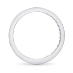 Princess Diamond Half Eternity Wedding Band