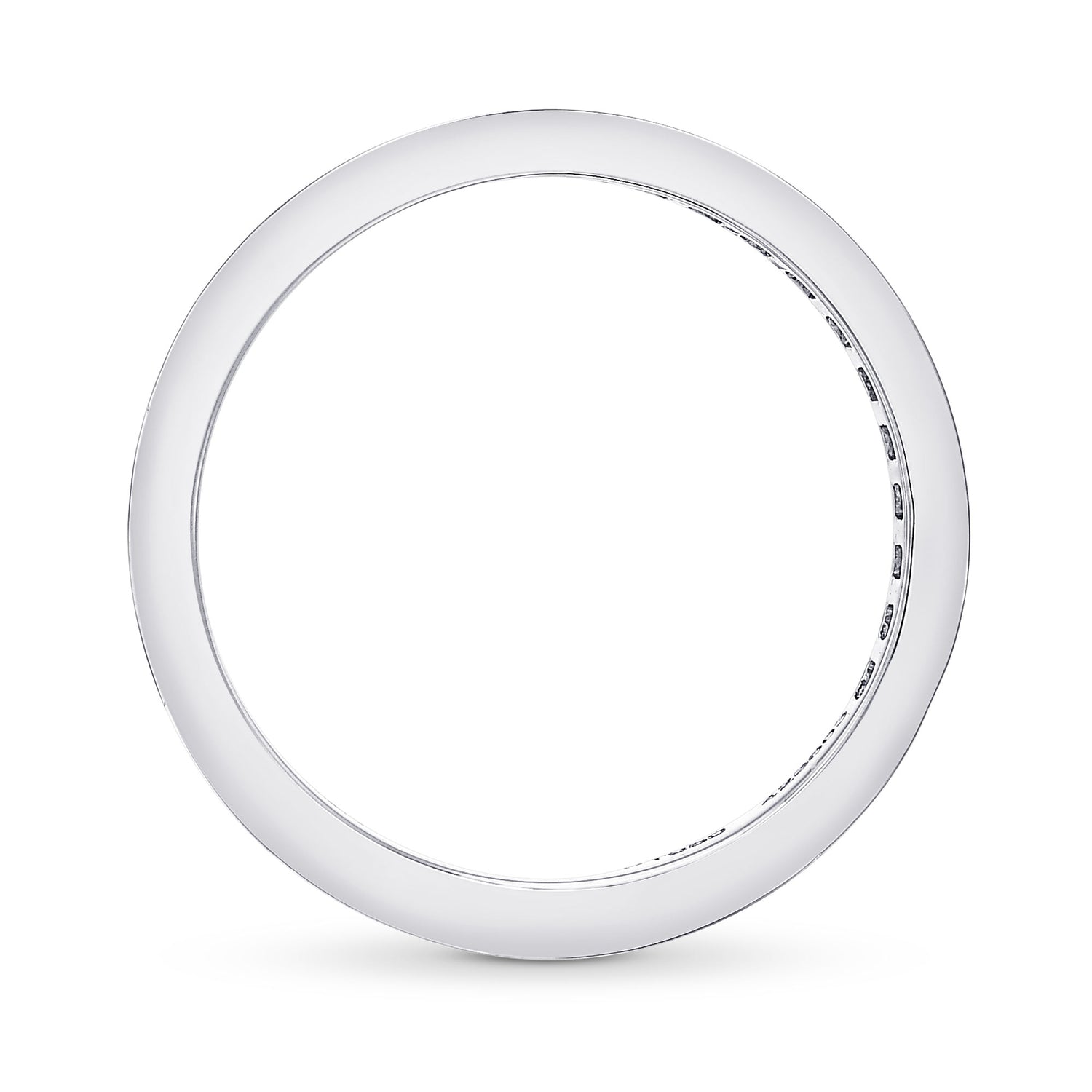 Princess Diamond Half Eternity Wedding Band