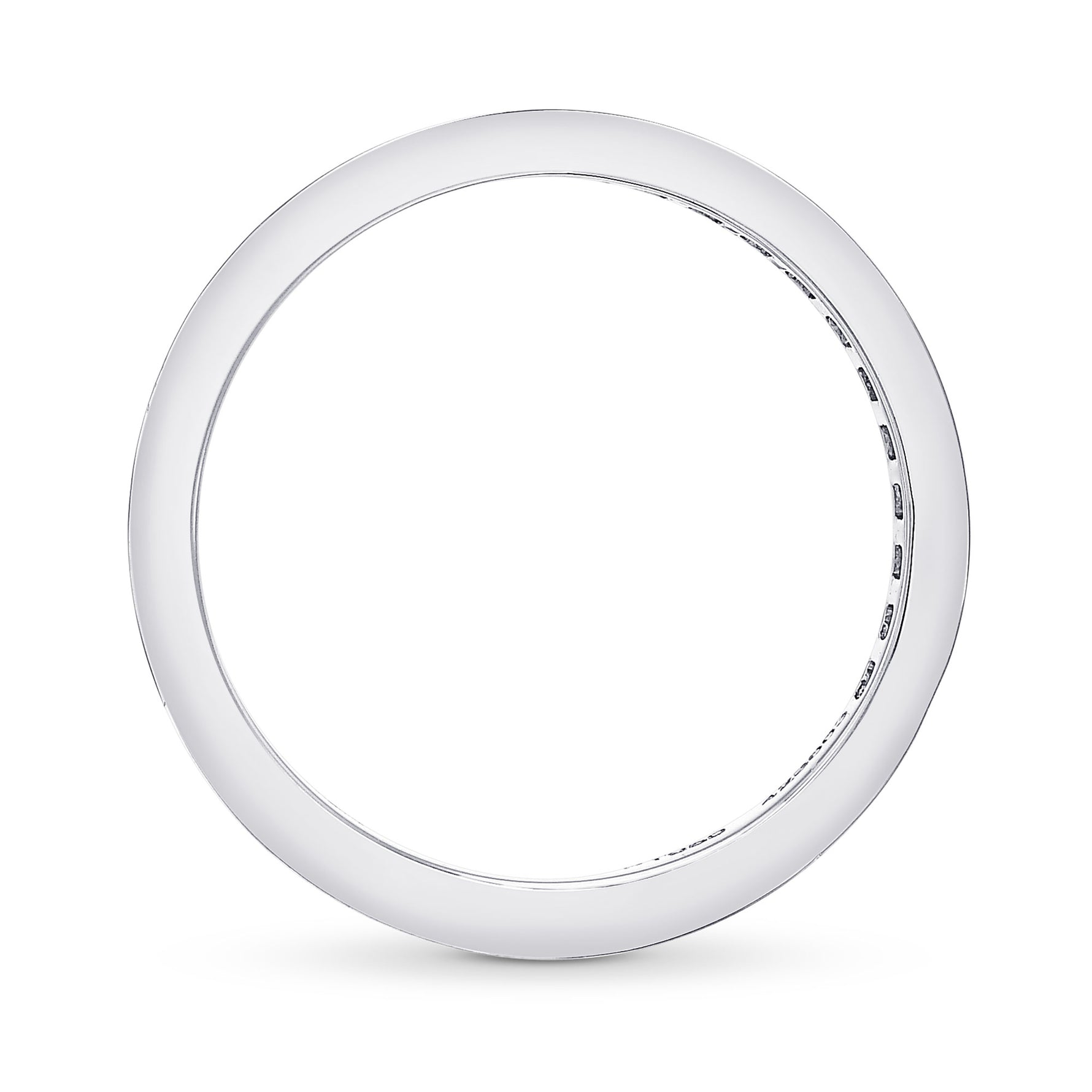 Princess Diamond Half Eternity Wedding Band