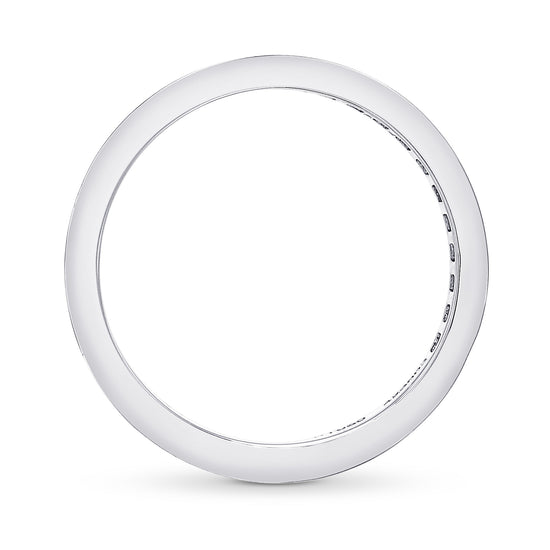 Princess Diamond Half Eternity Wedding Band