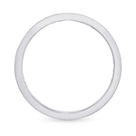 Princess Shape Diamond Wedding Band 