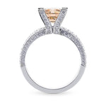 Fancy Dark Yellowish Brown Round Diamond Extraordinary Ring