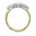 Round Brilliant 3 Stone Diamond Ring 