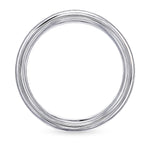 Fancy Vivid Orange Yellow Men's Diamond Band Ring