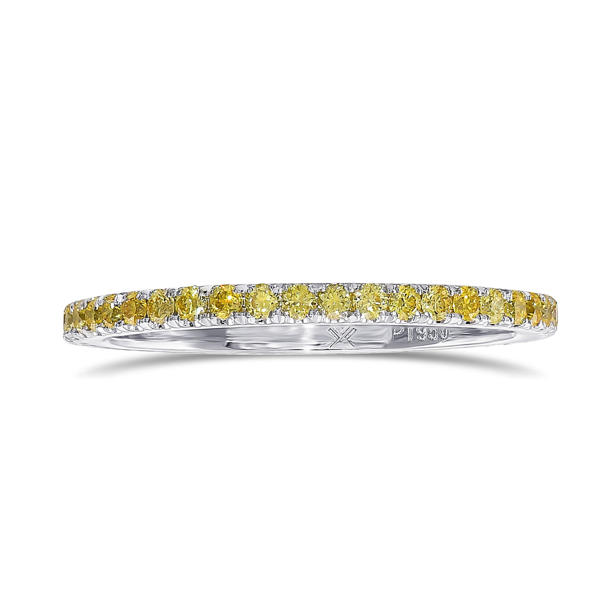 Fancy Intense Yellow Diamond Full Eternity Band