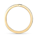 Brilliant Diamond Tapered Wedding Band