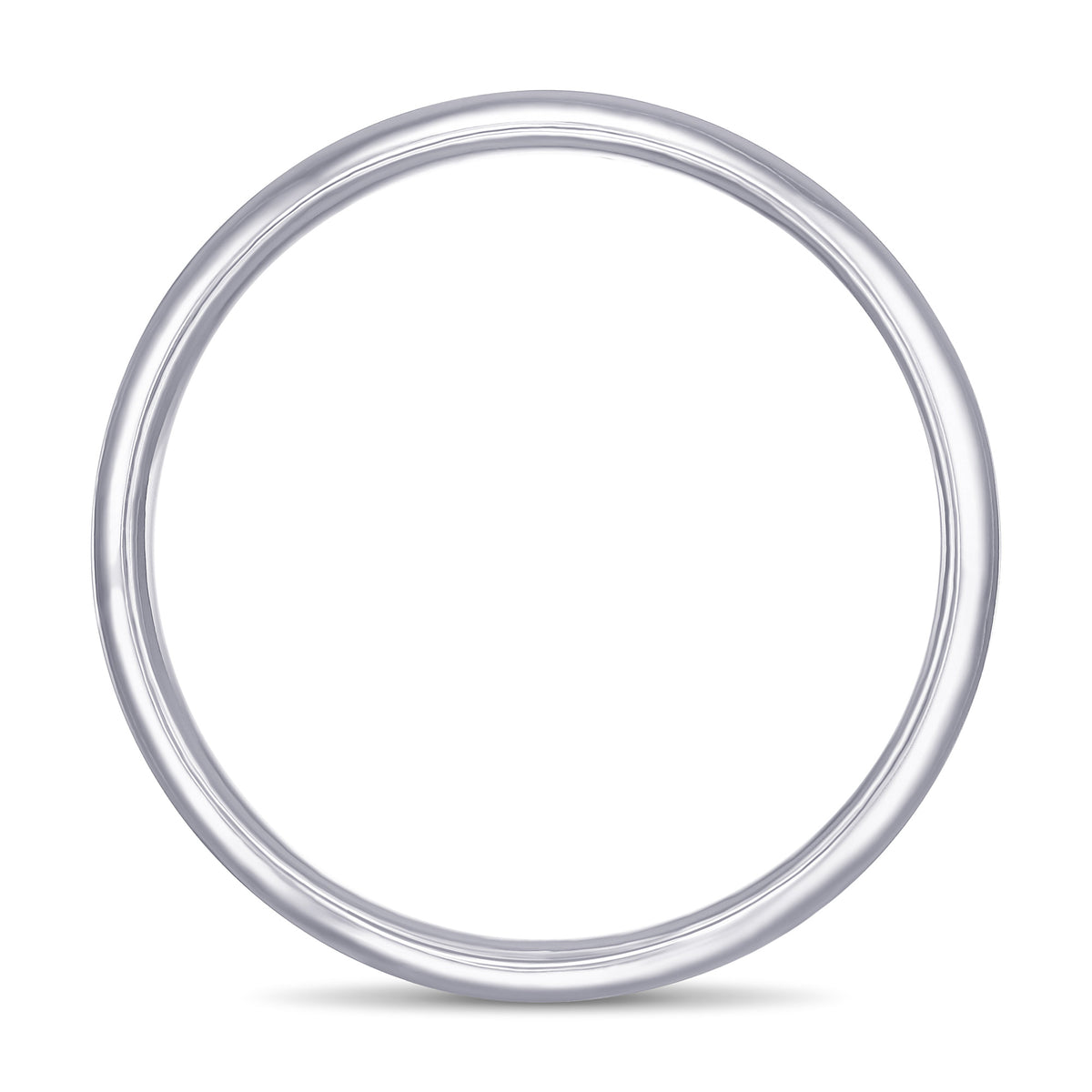 Comfort Fit Domed Wedding Band-5.0MM