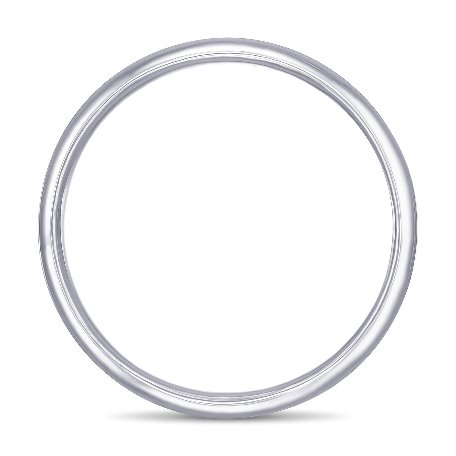 Comfort Fit Domed Wedding Band-5.0MM