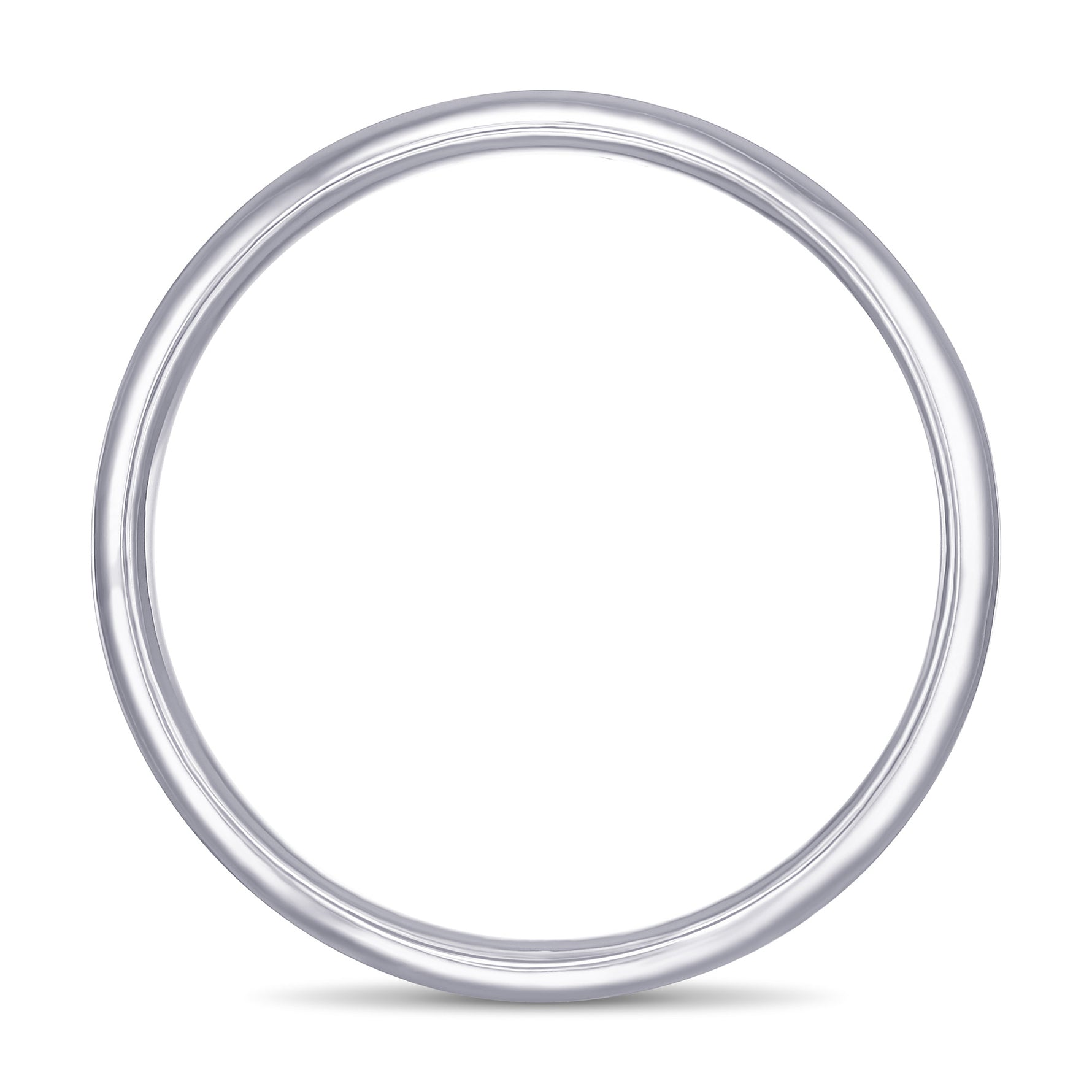 Comfort Fit Domed Wedding Band-5.0MM