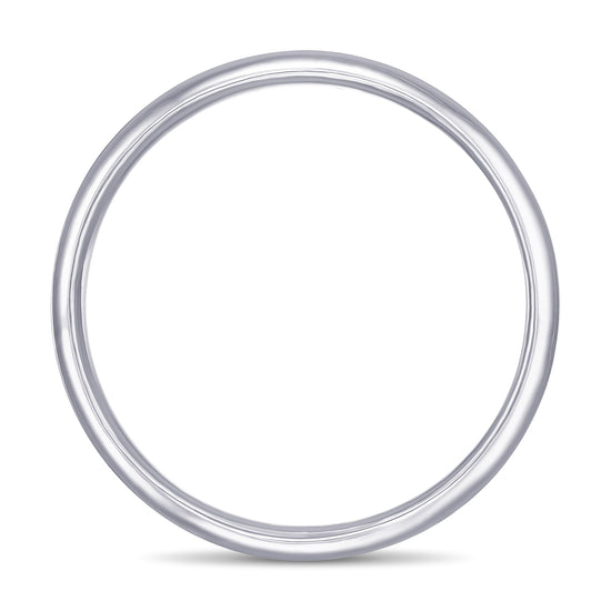 Comfort Fit Domed Wedding Band-5.0MM