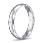 Comfort Fit Domed Wedding Band-5.0MM
