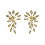  Light Yellow Marquise Couture Diamond Earrings