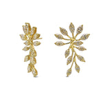  Light Yellow Marquise Couture Diamond Earrings