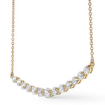 Round Brilliant Diamond Necklace