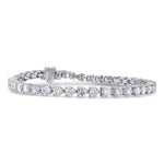 Round Brilliant Diamond Tennis Bracelet