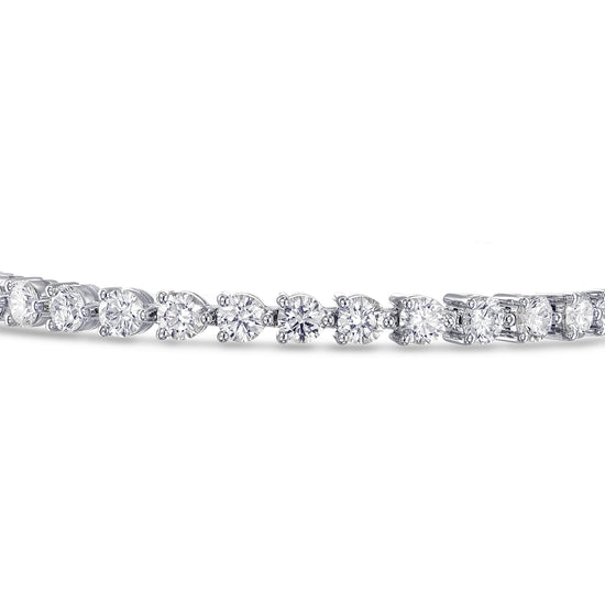 Round Brilliant Diamond Tennis Bracelet