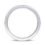 Millgrain Half Eternity Diamond Ring