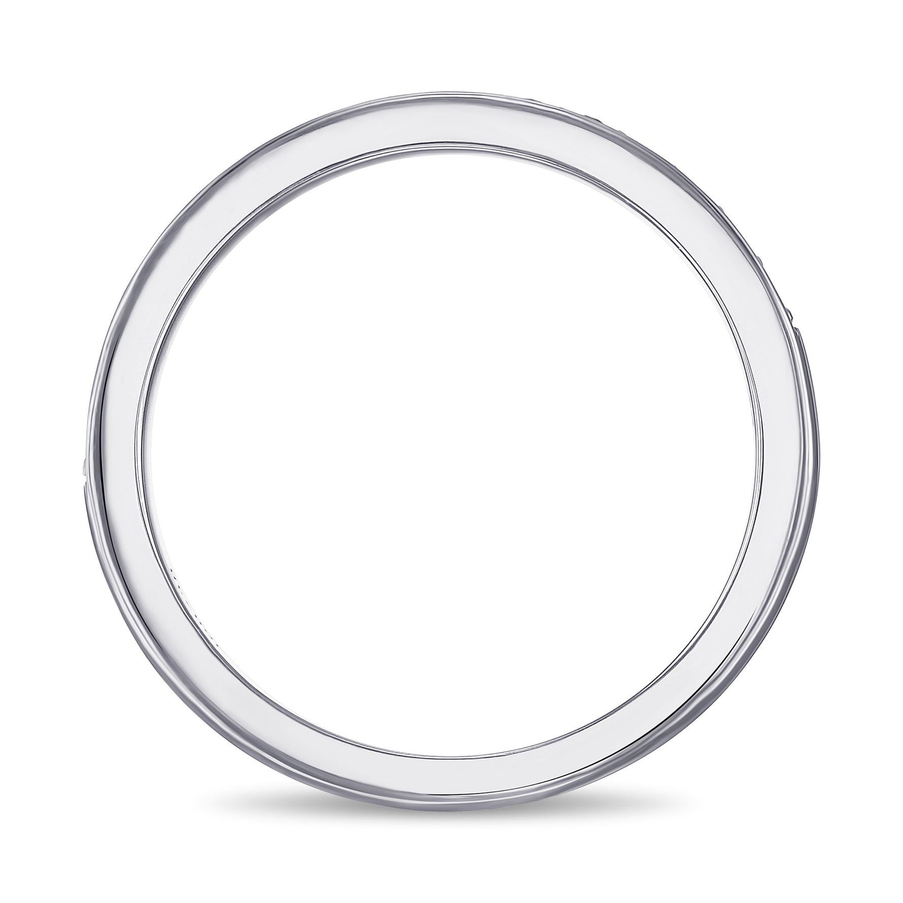 Multicolored Diamond Stackable Band Ring