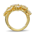  Marquise Cluster Couture Diamond Ring