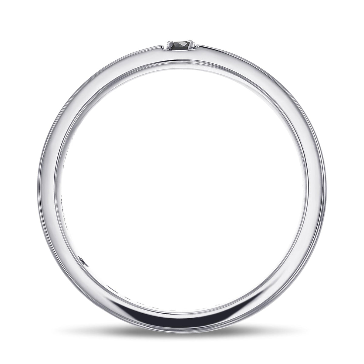 Gent's Black (heated) Diamond Ring