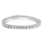 Colorless Round Brilliant Diamond Tennis Bracelet