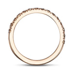 Fancy Brown Diamond Wedding Band