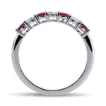 Ruby & Diamond Band Ring