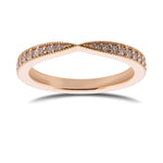 Fancy Light Pink Diamond Band Ring