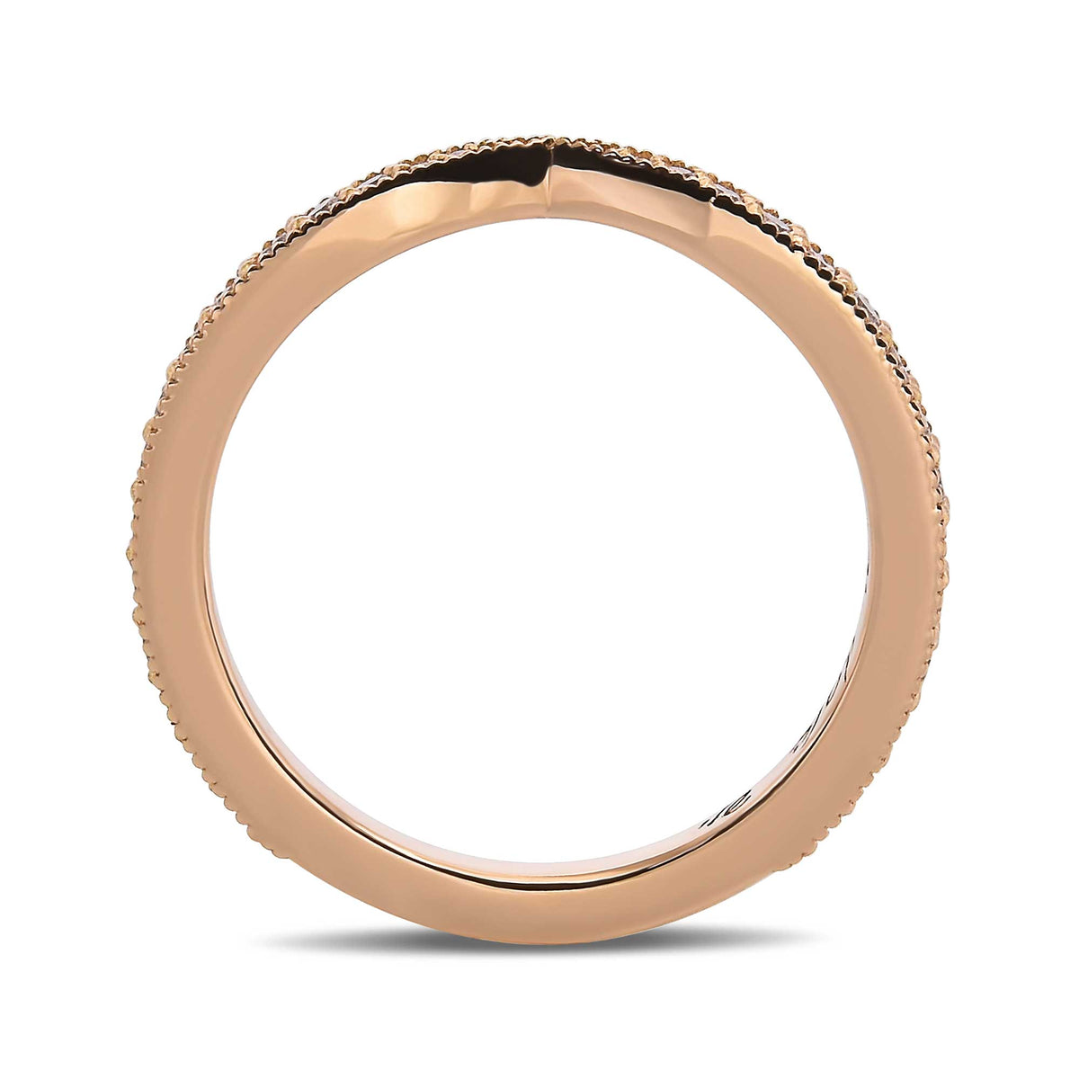 Fancy Light Pink Diamond Band Ring