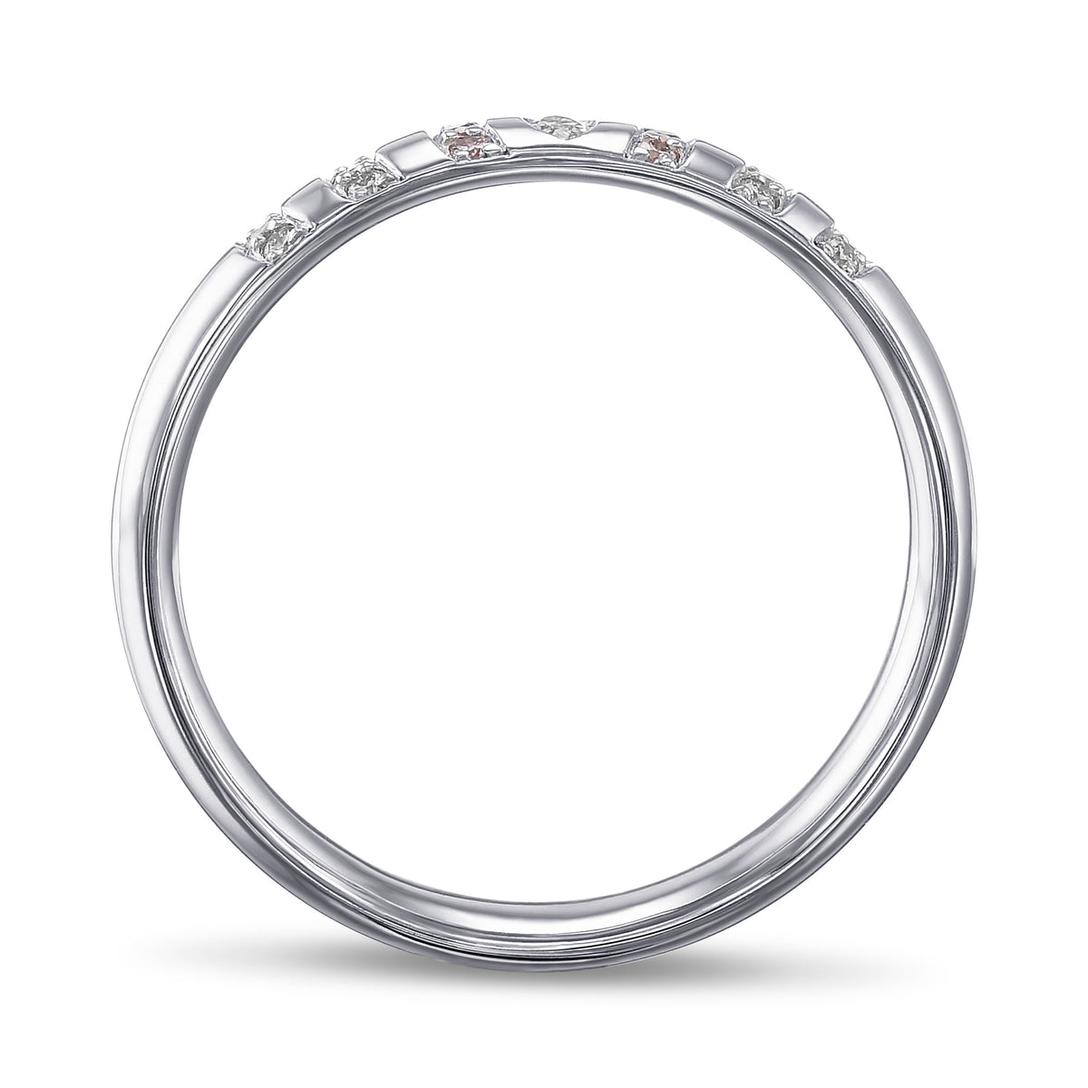 Light Blue Marquise Side-Stone Diamond Ring