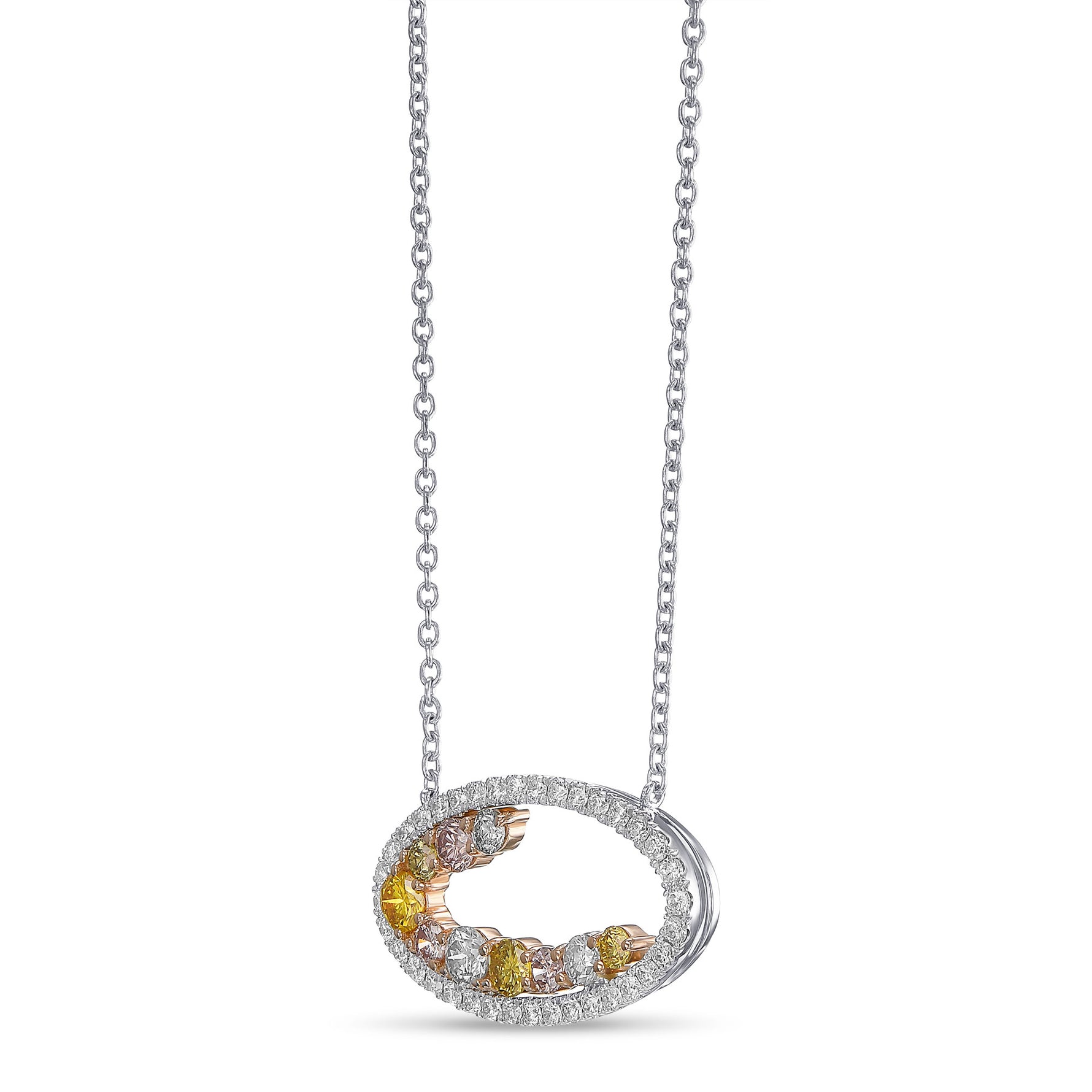 Leibish Inspire Diamond Pendant