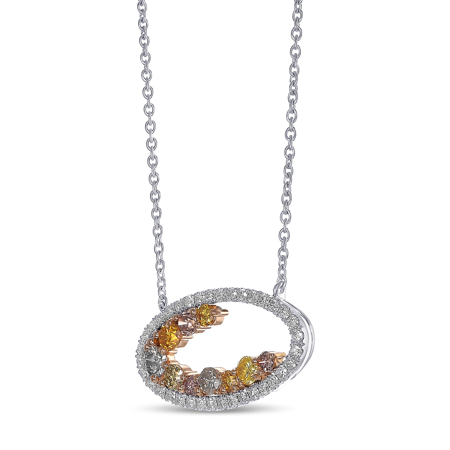 Leibish Inspire Diamond Pendant